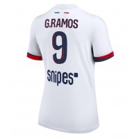 Stroje piłkarskie Paris Saint-Germain Goncalo Ramos #9 Koszulka Wyjazdowej dla damskie 2025-26 Krótki Rękaw